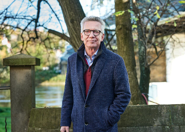 Thomas de Maizière / ehemaliger Bundesminister des Innern / für stern