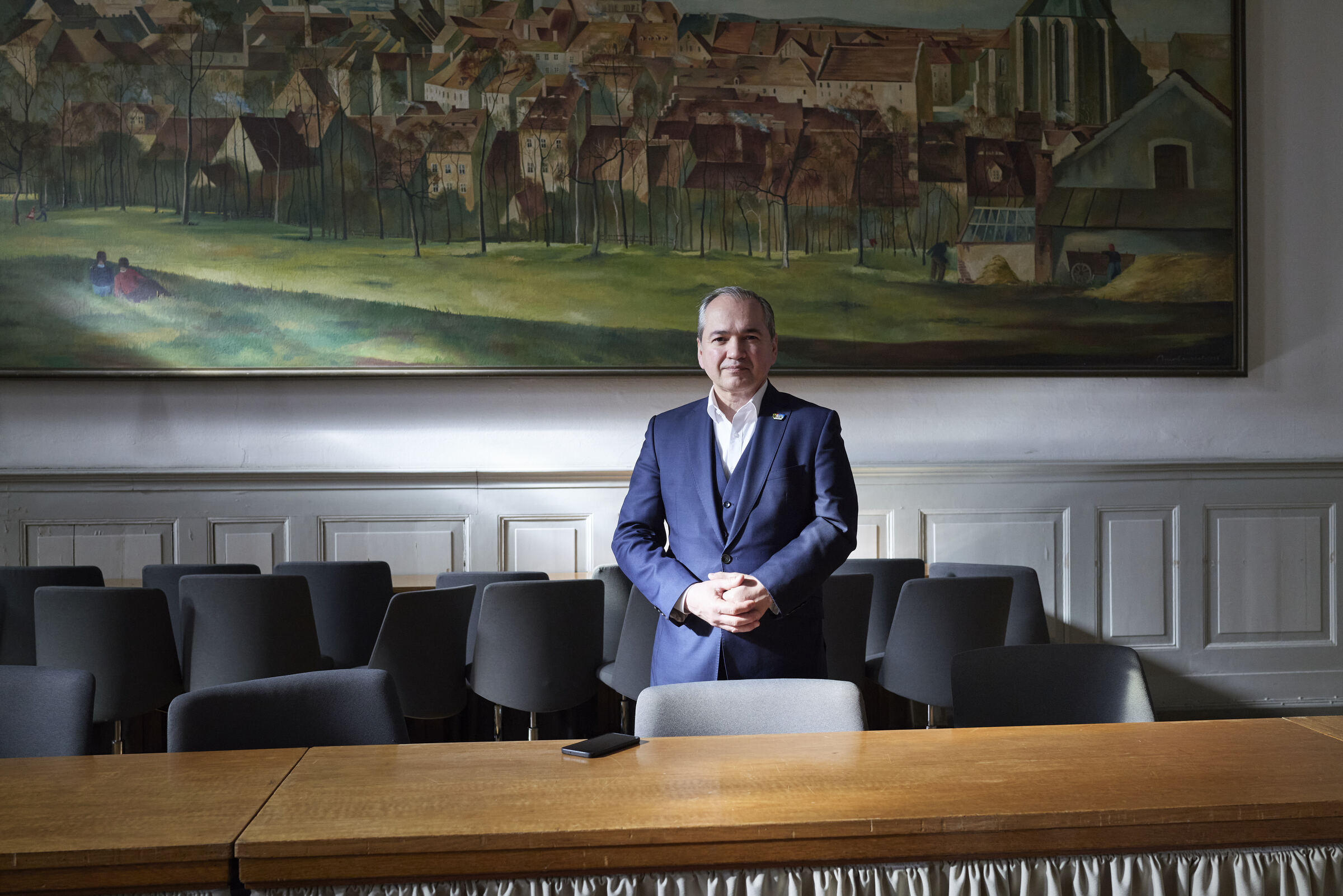 Octavian Ursu, Bürgermeister von Görlitz / für Financial Times