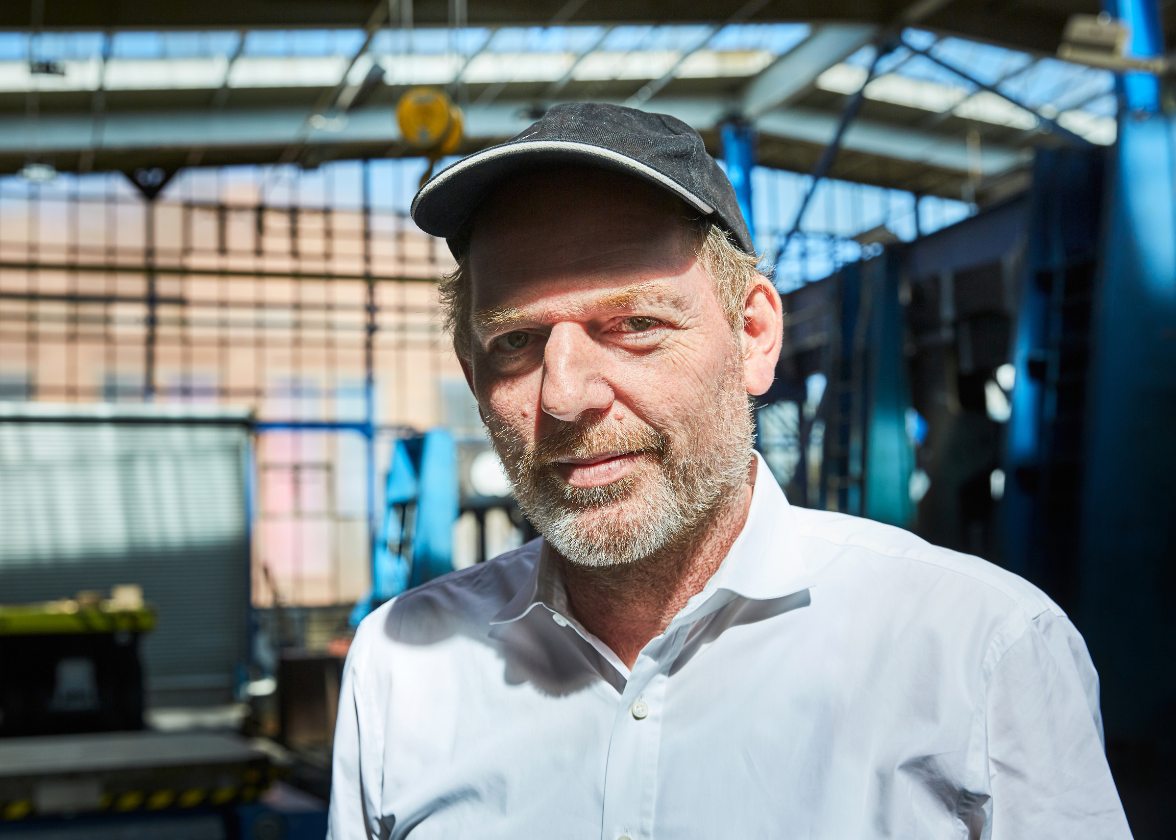 Ludwig Koehne / Kunstmäzen und Inhaber der Kirow-Ardelt Kranwerke Leipzig / für F.A.Z.